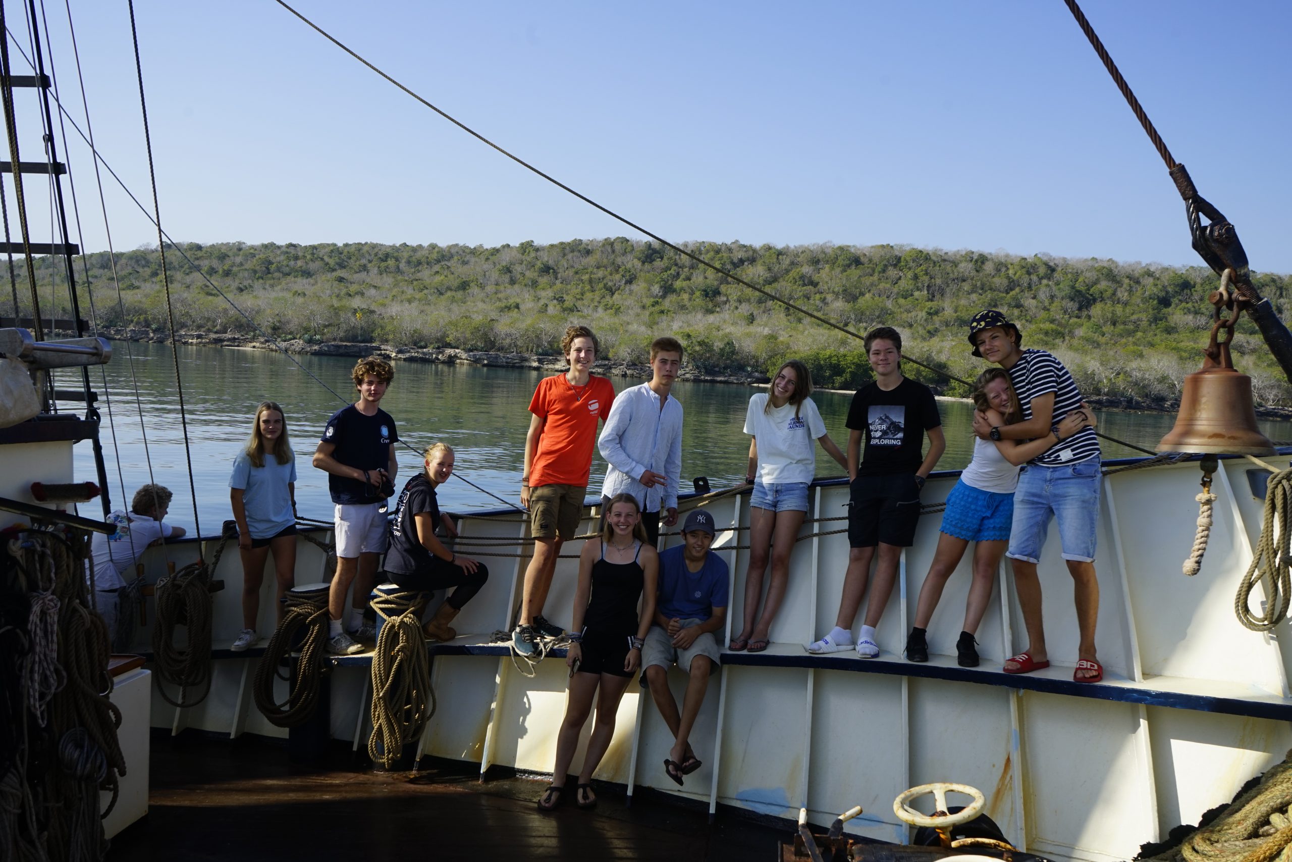 Uitslapen en feestbrunch School at Sea